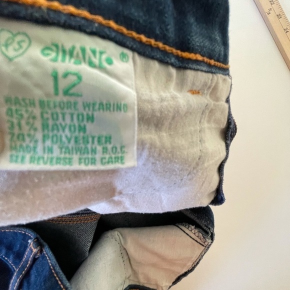 GITANO Dark Blue HIgh Rise Mom Jeans 12 - Picture 12 of 13